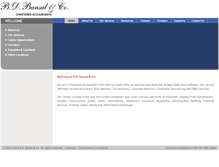 Tablet Screenshot of bdbansal.com